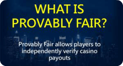 Provably Fair Crypto Casino