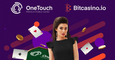 Bitcasino-io OneTouch Partnership