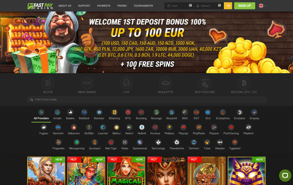 fastest paying online casino us