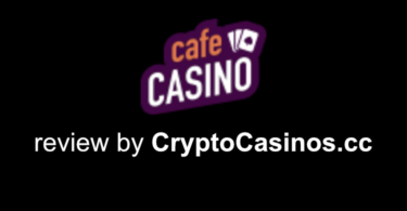 Cafe Casino review logo