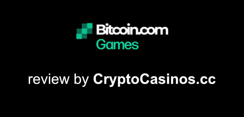 Bitcoincom Games Casino review logo