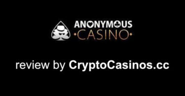 Anonymous Casino Review logo