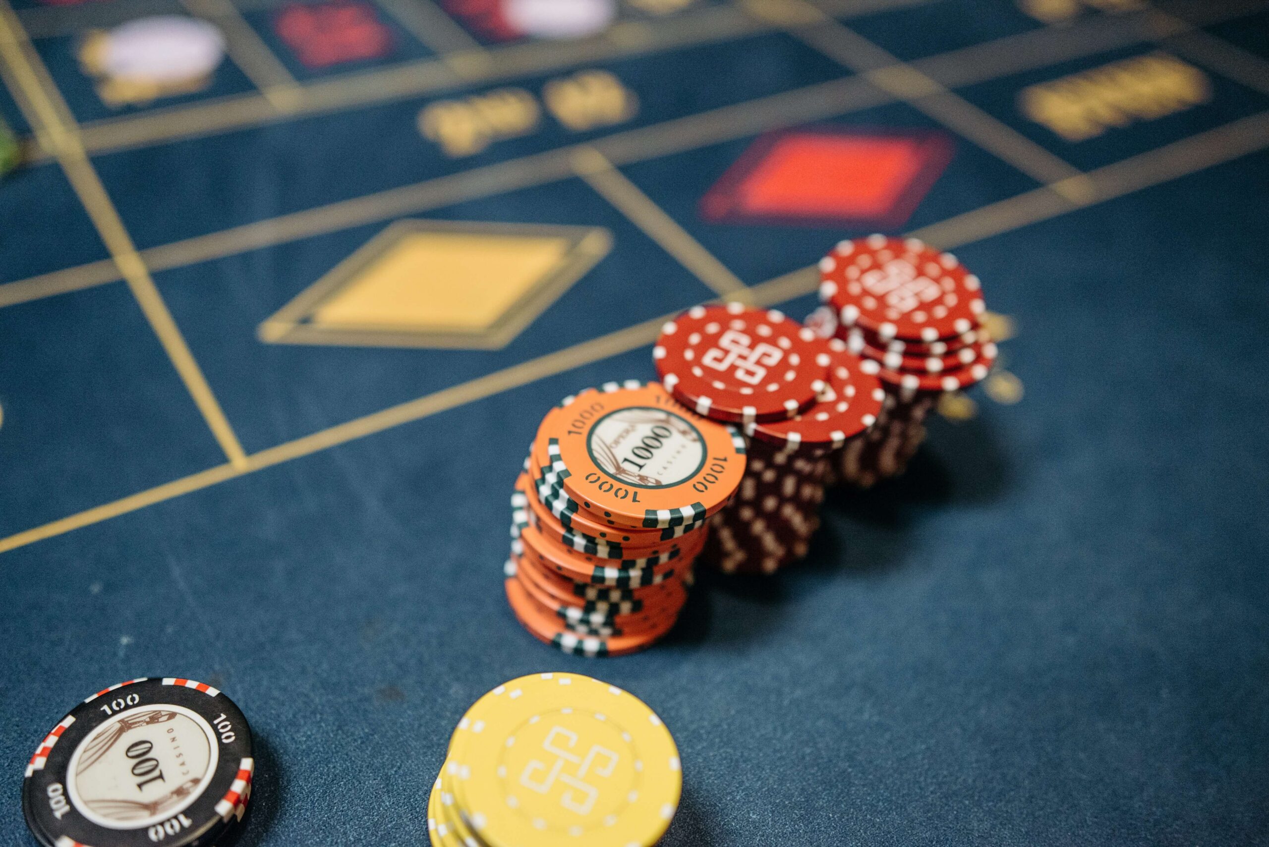 Image of casino chips