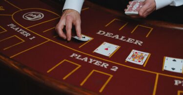 Image of casino poker game