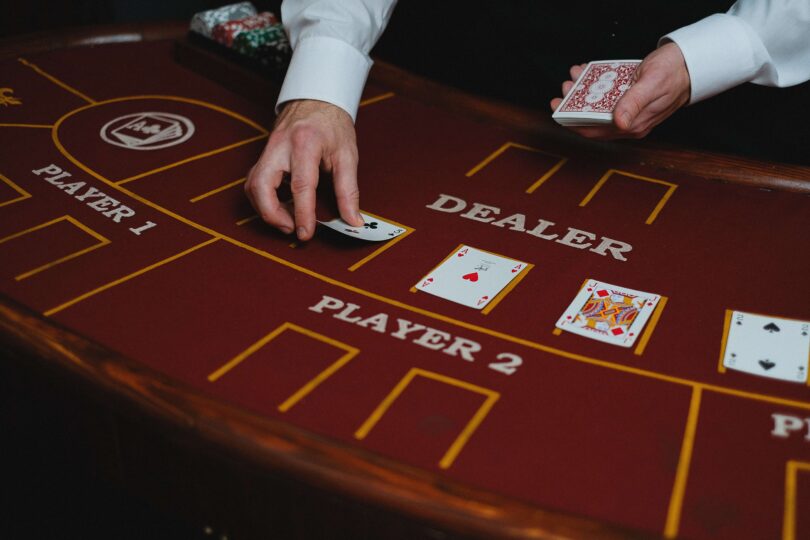 Image of casino poker game