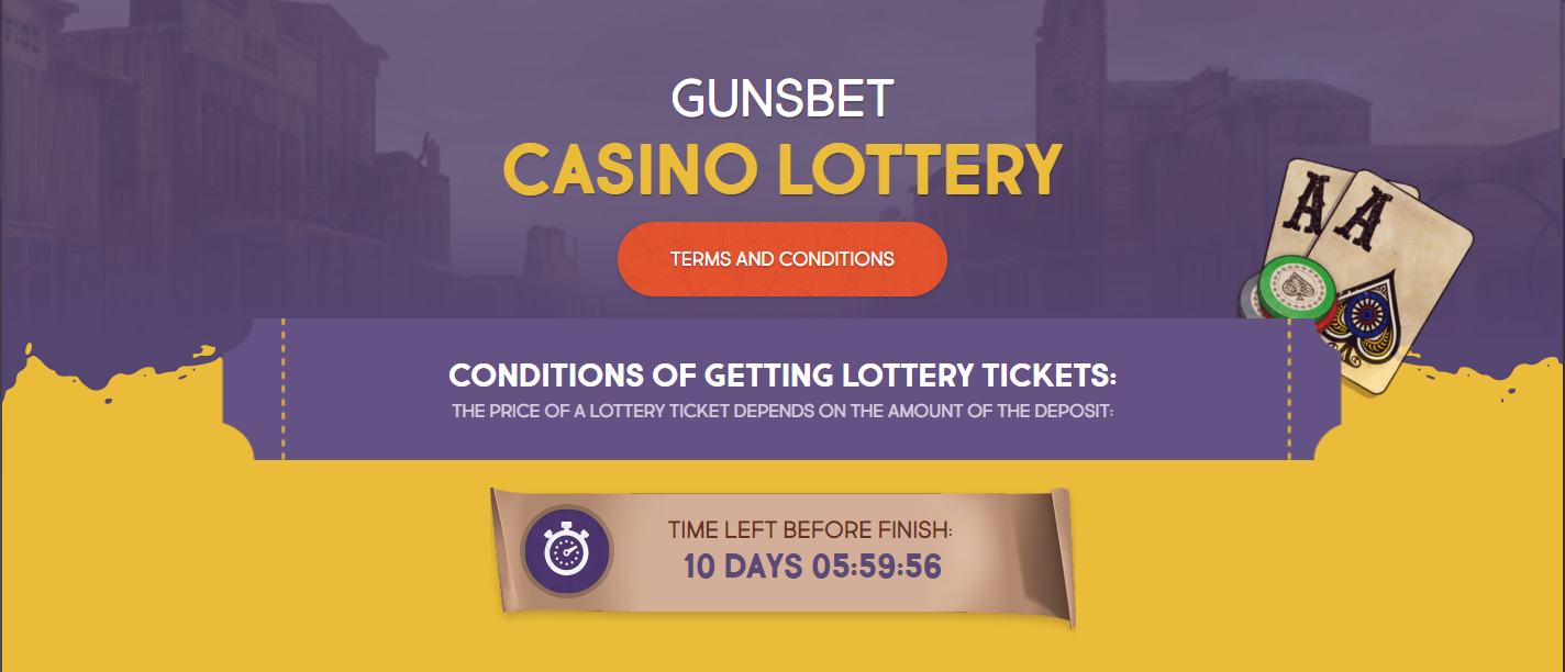 Gunsbet Casino Lottery