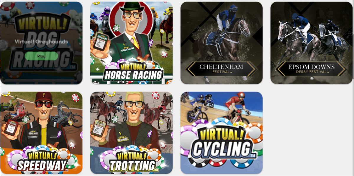 10Bet Casino Virtual Games