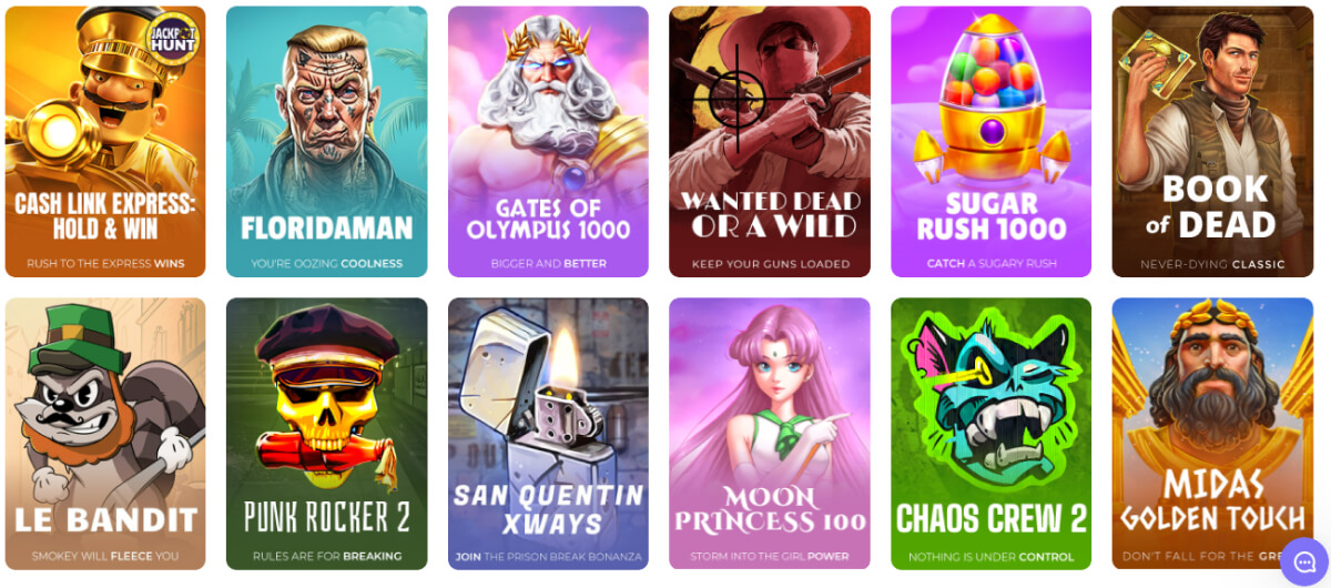 Tsars Casino Top Games