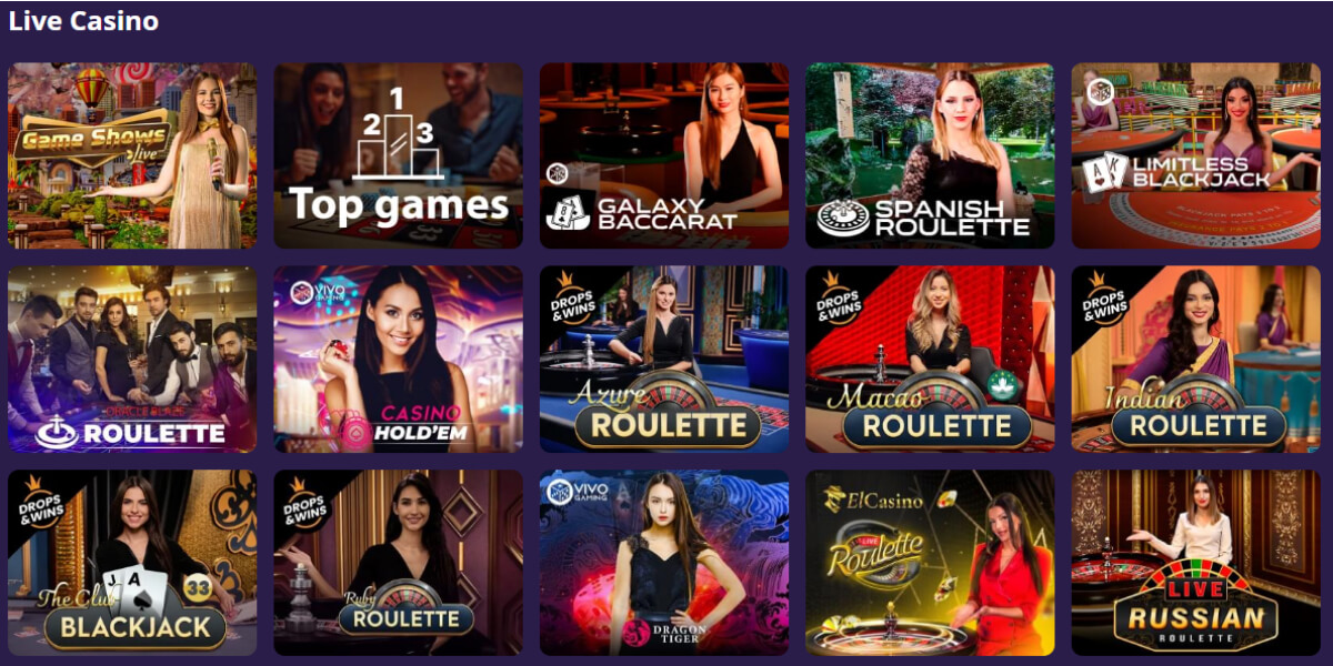 FatPanda Casino Live Casino Games