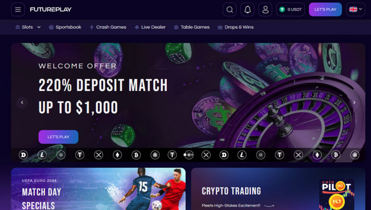 FuturePlay Casino Welcome Offer and Bonus