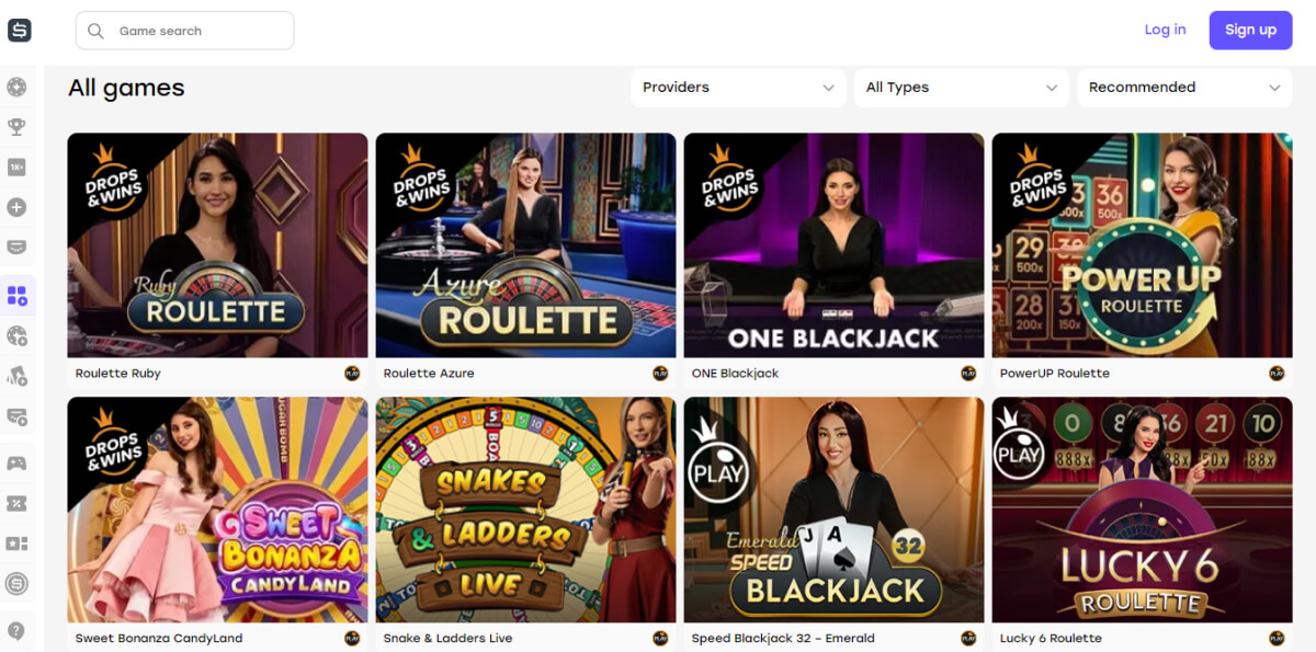 Weiss Casino Live Games