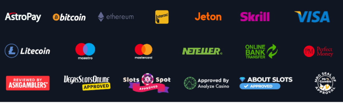 Zen Casino Payment Options