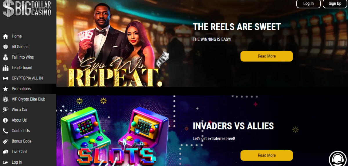 Big Dollar Casino Promotions