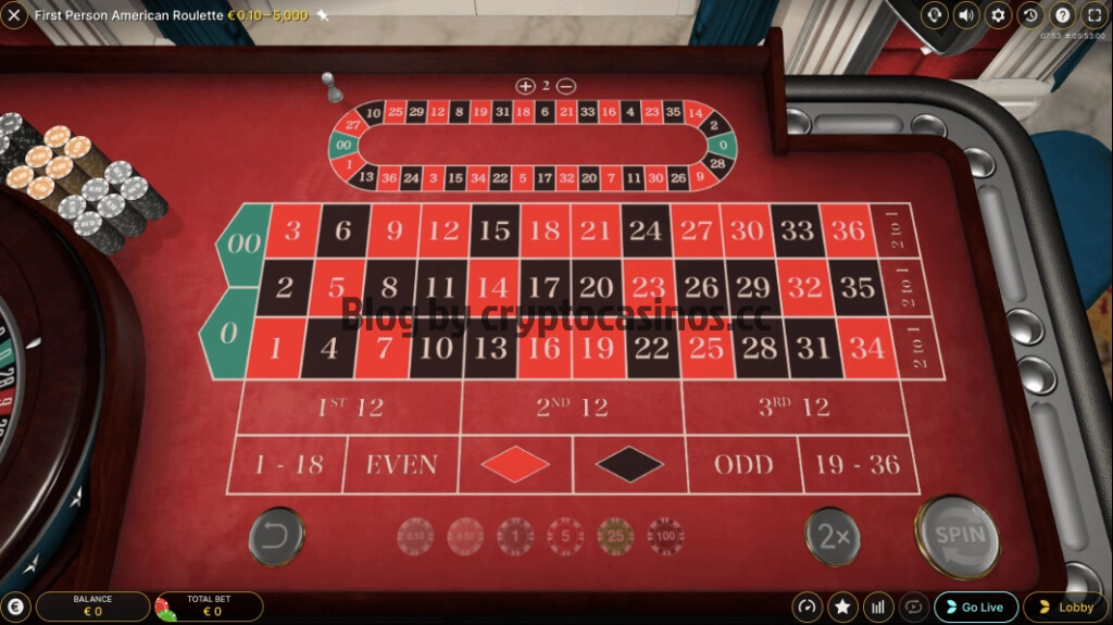 Bitcoin Roulette Playing Image